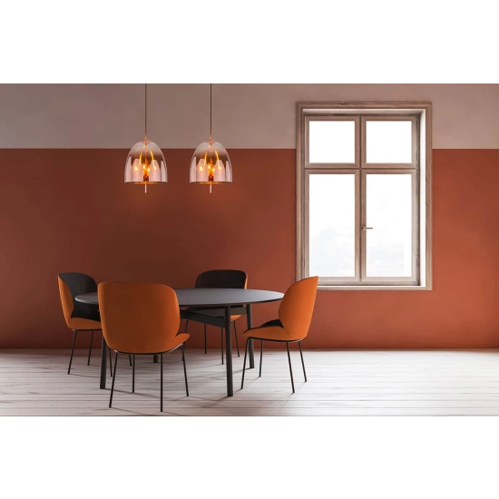 Lampa wisząca Alan MD-OYD-10310B-SP3 COPPER Italux - zdjęcie 3